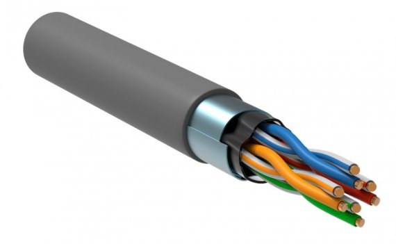 Фотография товара 'ITK LC1-C5E04-321-T-P-R Витая пара F/UTP 5E 4х2х0,52 LSZH'
