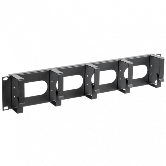 Фотография товара 'ITK CO05-2M5RM Кабельный органайзер 19" 2U, 5 колец'