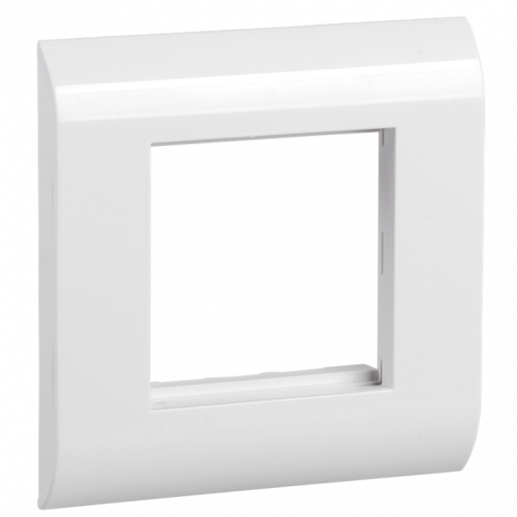 Фотография товара 'ITK CS5-12M-P Лицевая рамка для мод. Mosaic 80х80мм пл. суппорт'