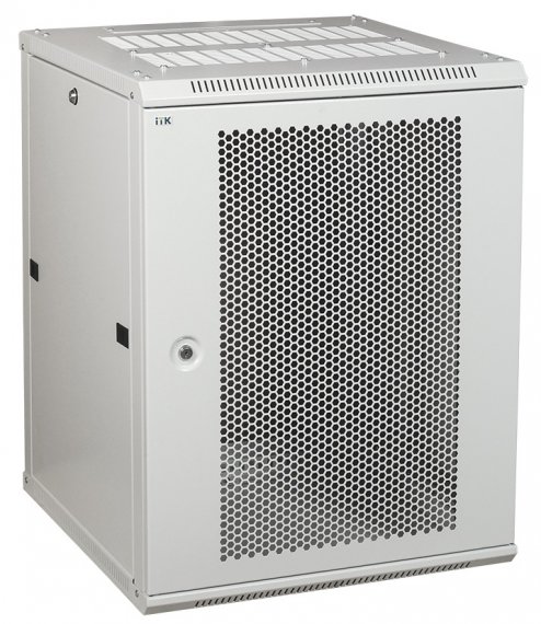 Фотография товара 'ITK LWE3-06U66-PF Шкаф LINEA WE 6U 600х600мм дверь перфорированная'