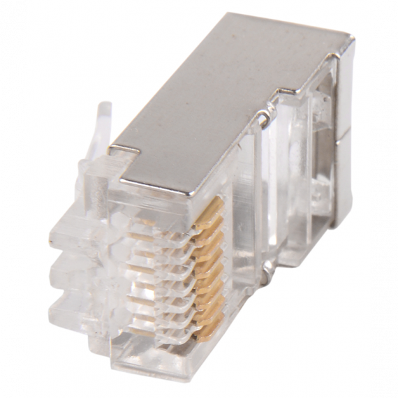 Фотография товара 'ITK CS3-1C5EF-BC Разъём RJ-45 FTP для кабеля витая пара ШПД'