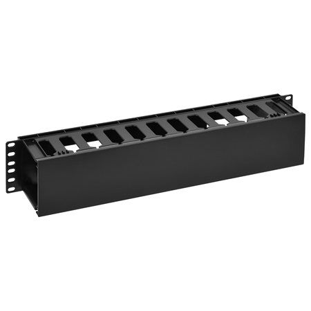 Фотография товара 'ITK ZP-CO05-2U-12-P-C by ZPAS Органайзер пласт. с крышкой 19" 2U 12'