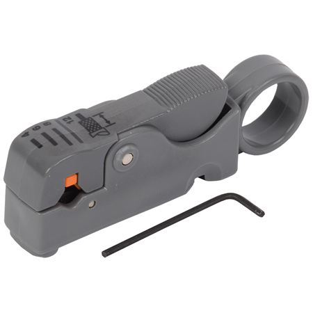 Фотография товара 'ITK TS2-GR10 Инструмент для зачистки и обрезки коаксиал. кабеля'