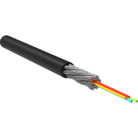 Фотография товара 'ITK FOC0902-U-IO08-FL-HF-2000 Кабель оптический ОКМБ-02нг(А)-HF-8А-2,5 2000'