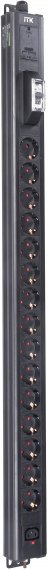 Фотография товара 'ITK BS-PV12-15D-01C13-11 BASE PDU PV1111 22U 1ф 16А 15SCHUKO 1C13 2,6м'