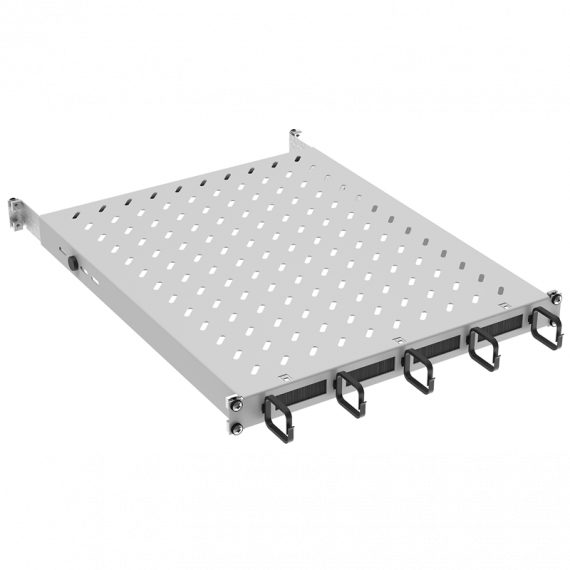 Фотография товара 'ITK ZP-FS35-U-1U-78 by ZPAS Полка стац. 19" 1U орг. щет. 120кг 750мм'