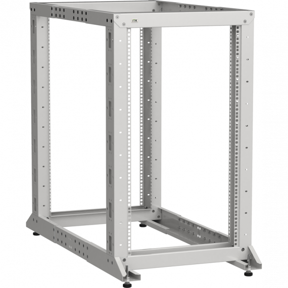 Фотография товара 'ITK LF35-42U61-2GM LINEA F Стойка 2-рамная 42U 600х600-1000мм'