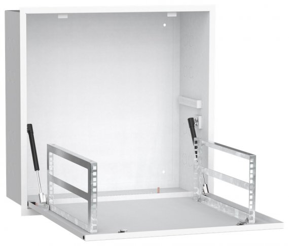 Фотография товара 'ITK LR16-4U66-MF LINEA R Шкаф встр. потол. 4U 600х600мм'