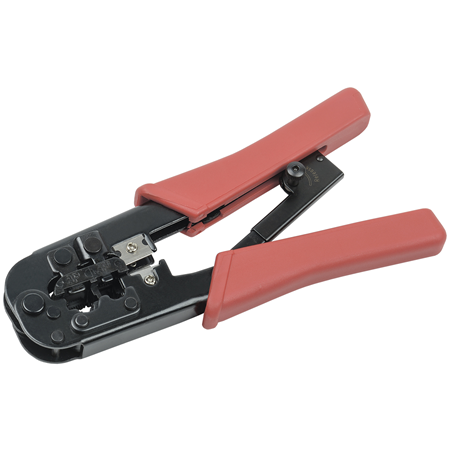 Фотография товара 'ITK TM1-B11H Инструмент обжим. RJ-45/12/11 с храп. мех.'