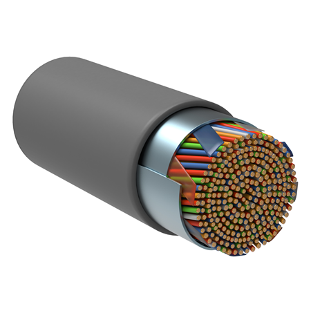 Фотография товара 'ITK LC1-C5E50-311 Витая пара F/UTP кат.5E 50х2х24AWG PVC'