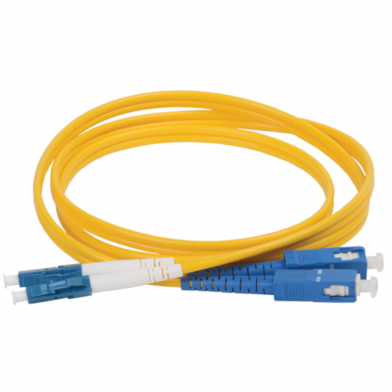 Фотография товара 'ITK FPC09-LCU-SCU-C2L-100M Оптический (патч-корд), SM, 9/125 (OS2), LC/UPC-SC/UPC'