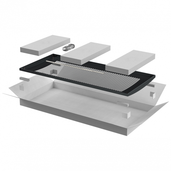 Фотография товара 'ITK LN05-24U8X-DP Дверь перфорированная для шкафа LINEA N 24U 800мм'