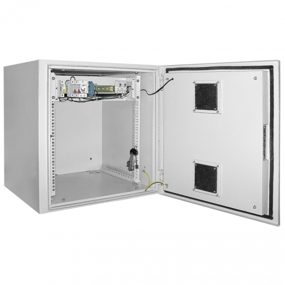 Фотография товара 'ITK LO35-15U66-M55 ITK Шкаф уличный 19" 15U 650x600, IP55'