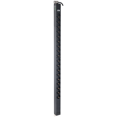 Фотография товара 'ITK PV22-18D-11 PDU верт. 24U 1ф 16А 18 роз. Schuko каб'