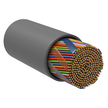 Фотография товара 'ITK LC1-C5E25-111 Витая пара U/UTP кат.5E 25х2х24AWG PVC'