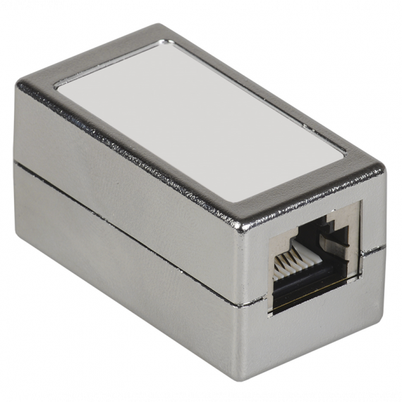 Фотография товара 'ITK CS70-1C06F Проходной адаптер кат. 6 FTP тип RJ45-RJ45'