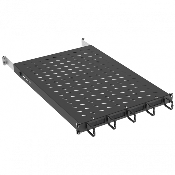 Фотография товара 'ITK ZP-FS05-U-1U-89 by ZPAS Полка стац. 19" 1U орг. щет. 120кг 850мм'