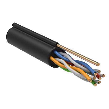 Фотография товара 'ITK BC3-C5E04-359-305-G Каб. в. п. F/UTP кат. 5E 4 пары LDPE'
