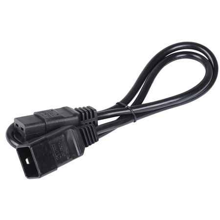 Фотография товара 'ITK PC-C19C20-2M Кабель электропитания PDU 3х1,5 2М с разъёмами С19-C20'