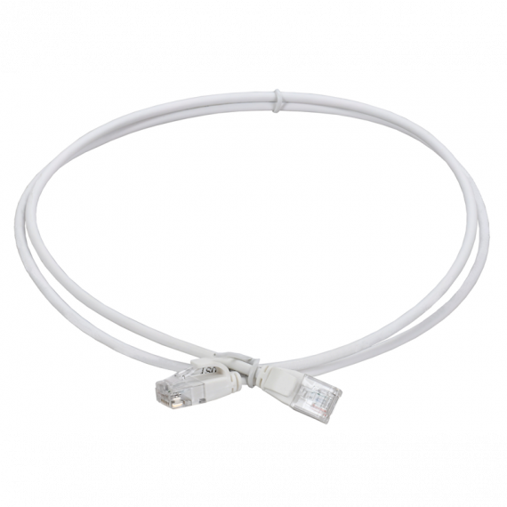 Фотография товара 'ITK PC08-C5EUL-2M-SL-WT Коммутационный шнур кат.5E UTP LSZH'