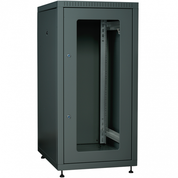 Фотография товара 'ITK LE05-24U66-GM Шкаф LINEA E 24U 600х600мм'