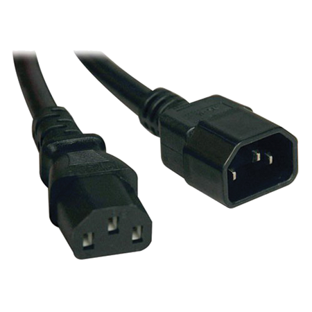 Фотография товара 'ITK PC-C13C14-2M Кабель электропитания PDU 3х1,5 2М с разъёмами С13-C14'