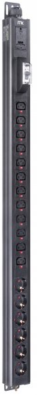 Фотография товара 'ITK BS-PV-43-12C13-06D-12 BASE PDU PV1112 23U 1ф 32А 6SCHUKO 12C13 3м'