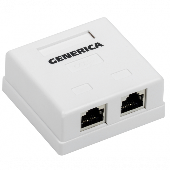 Фотография товара 'ITK CS2-1C5EF-22-G Розетка инф. настенная RJ45 кат. 5Е FTP'