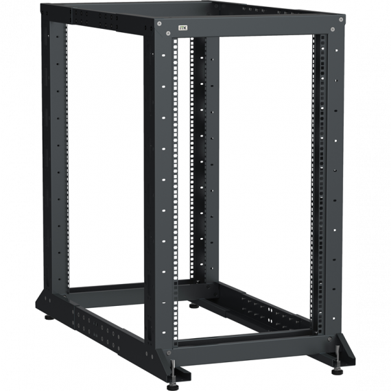 Фотография товара 'ITK LF05-52U61-2GM LINEA F Стойка 2-рамная 52U 600х600-1000мм'