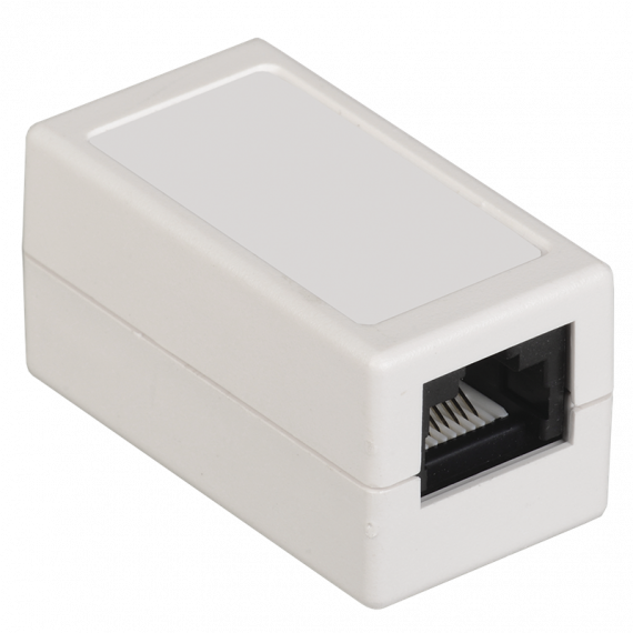 Фотография товара 'ITK CS70-1C06U Проходной адаптер кат. 6 UTP тип RJ45-RJ45'