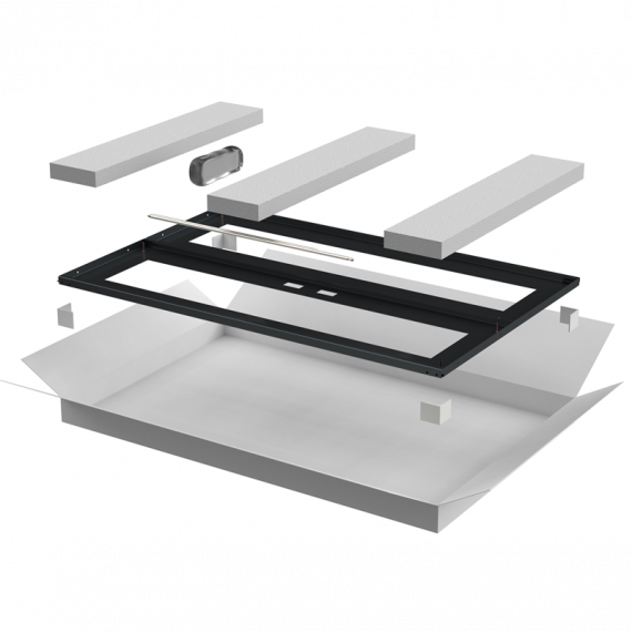 Фотография товара 'ITK LN05-33U8X-D2P Дверь перфор. двустворч. для шкафа LINEA N 33U 800мм'