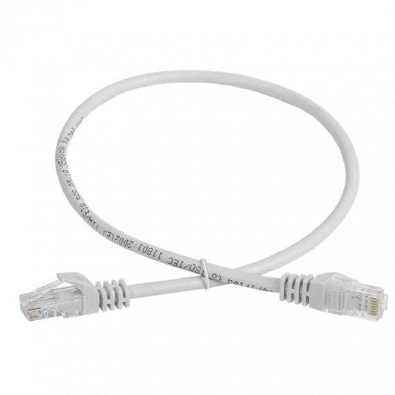 Фотография товара 'ITK PC01-C5EU-3M-G Шнур коммутационный кат. 5Е UTP'