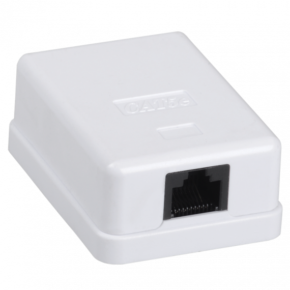 Фотография товара 'ITK CS2-1C06F-12 Настенная инф. розетка RJ45 кат. 6 FTP 1-порт'