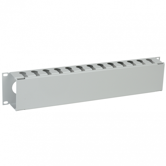 Фотография товара 'ITK CO35-2MCM Кабельный органайзер с крышкой 19" 2U'