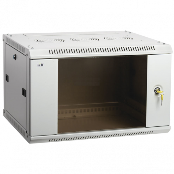 Фотография товара 'ITK LWR3-09U64-GF ITK Шкаф LINEA W 9U 600x450 мм'