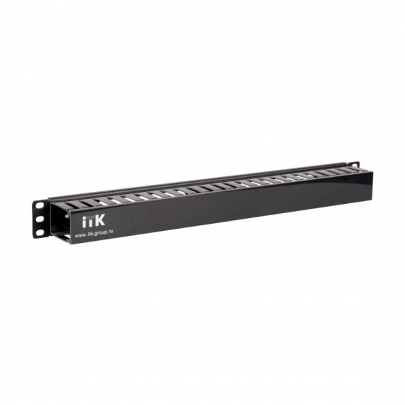 Фотография товара 'ITK CO05-2PC 19" пластиковый каб. органайзер с крышкой, 2U'