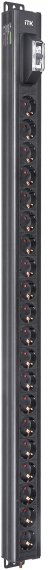 Фотография товара 'ITK BS-PV70-20D-11 BASE PDU PV0101 25U 1ф 16А 20SCHUKO'