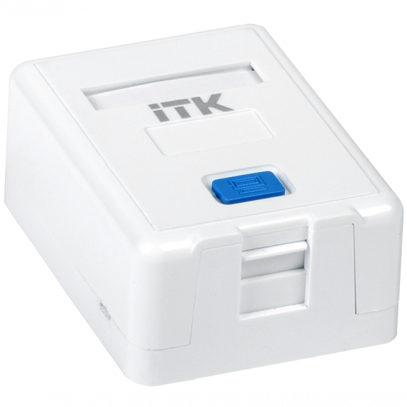 Фотография товара 'ITK CS2-012 Корпус настенной розетки для 1 мод. Keystone Jack'