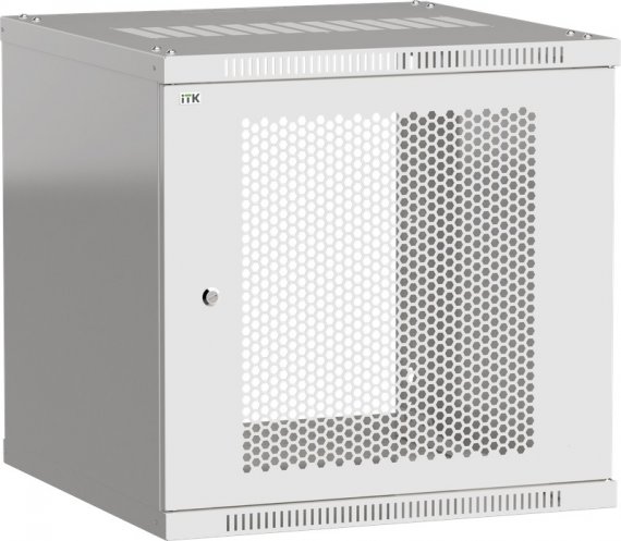 Фотография товара 'ITK LWE3-12U67-PF Шкаф LINEA WE 12U 600x650мм дверь перфорированная'