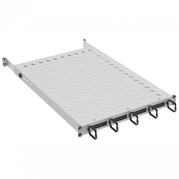 Фотография товара 'ITK ZP-FS35-U-1U-89 by ZPAS Полка стац. 19" 1U орг. щет. 120кг 850мм'