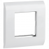 Фотография товара 'ITK CS5-12M-M Лицевая рамка для мод. Mosaic 80х80мм мет. суппорт бел.'