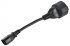 Фотография товара 'ITK PC-C14D-10CM Адаптер PDU 3х1,5 10см с разъёмами C14-Schuko'
